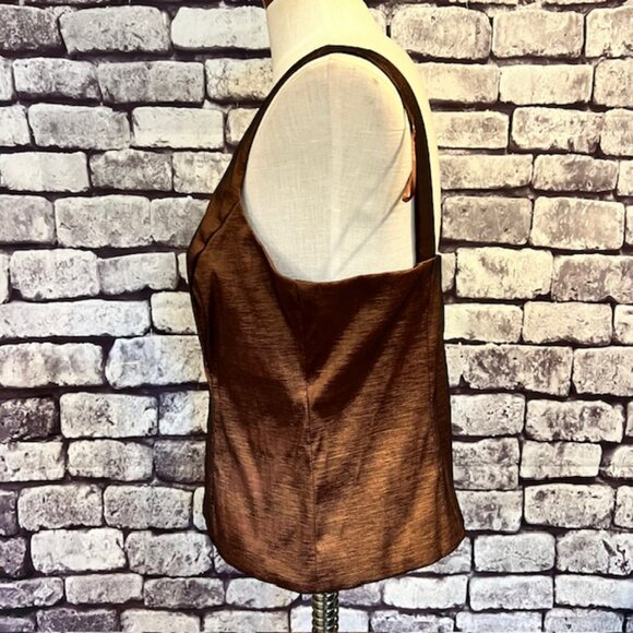 J.R. Nites Bronze & Black Jacket & Matching Tank Size 10 - Picture 9 of 11